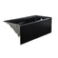 Elsa Matte Black Skirted Tub Right