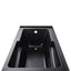 Elsa Matte Black Skirted Tub Left