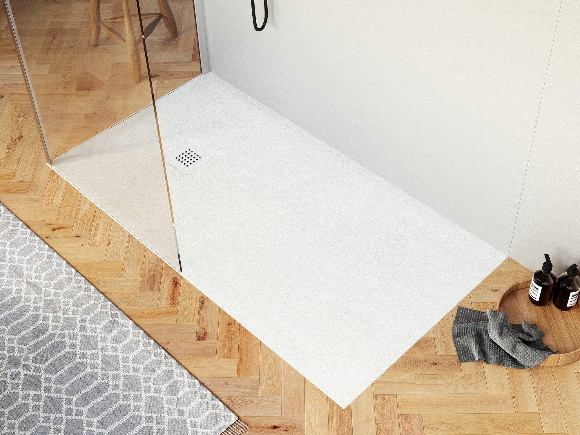 Matte snow white, Glossy snow white