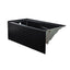 Elsa Matte Black Skirted Tub Left